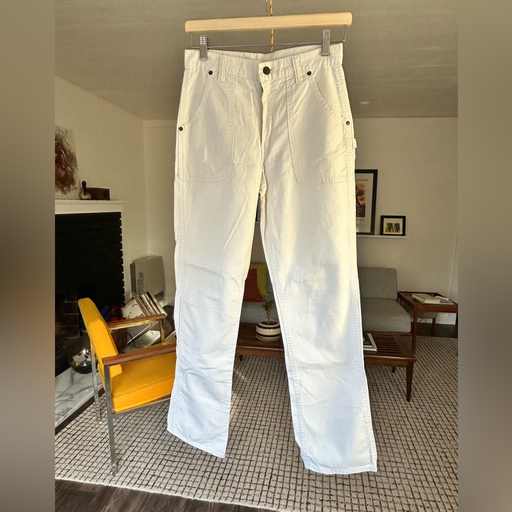 Vintage Levi’s White Tab White Carpenter Pants